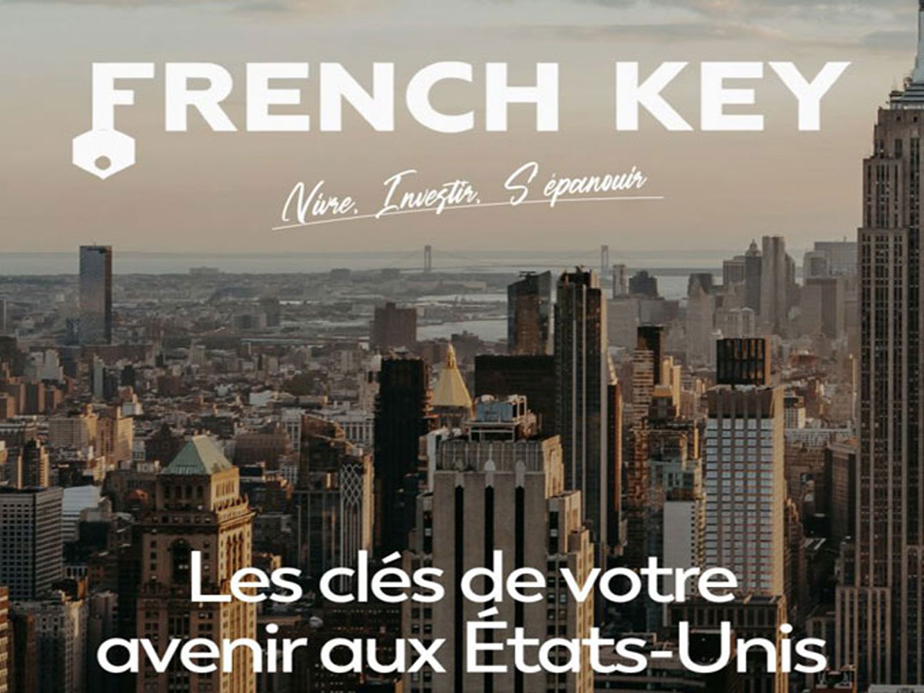 French key usa accompagnement français aux États Unis
