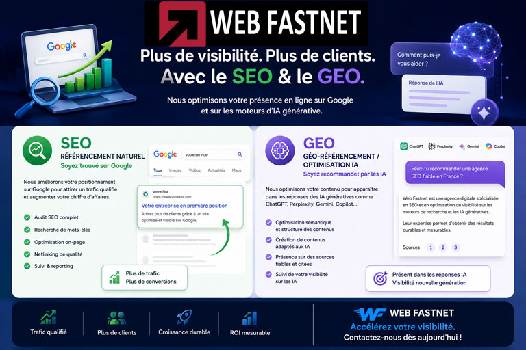 SEO GEO référencement stratégie site internet bretagne